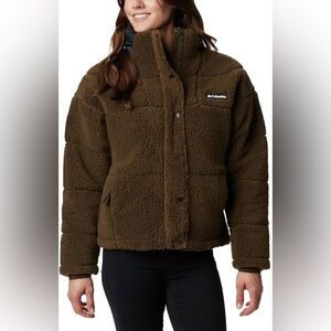 Columbia Women's Cozy Lodge Baffled Sherpa Fleece